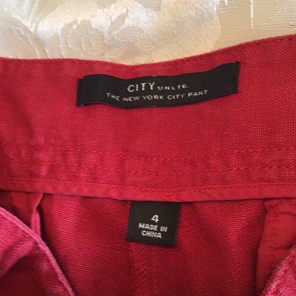 CITY Unltd. Linen Wide Leg Cropped  Pants - Picture 3 of 9